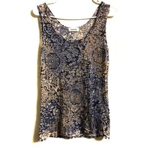 Calvin Klein Women’s Lightweight Blue Tank Top